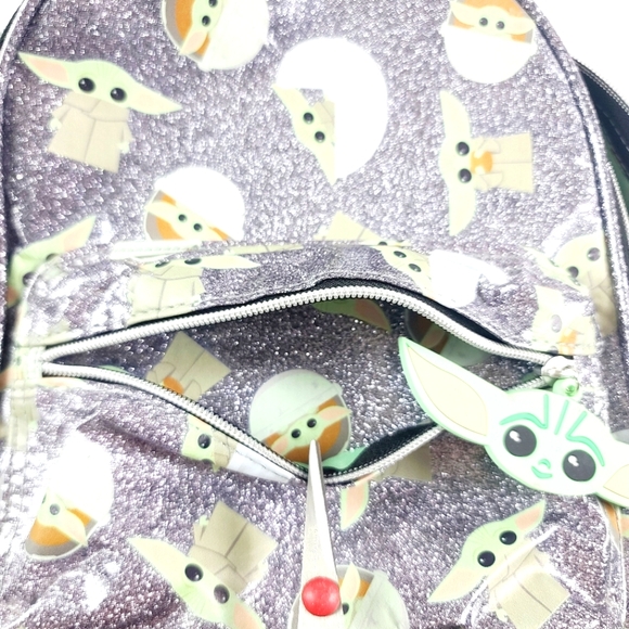 Star Wars Authentic Baby Yoda Mini Backpack Grogu The Child Mandalorian NEW - Picture 10 of 10